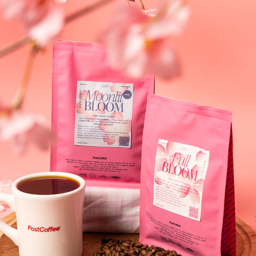 デカフェサクラブレンド 2026 - ムーンリットブルーム | PostCoffee