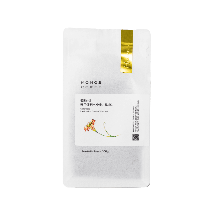 コロンビア・ラ・グアドゥア・ゲイシャ - モモス コーヒー