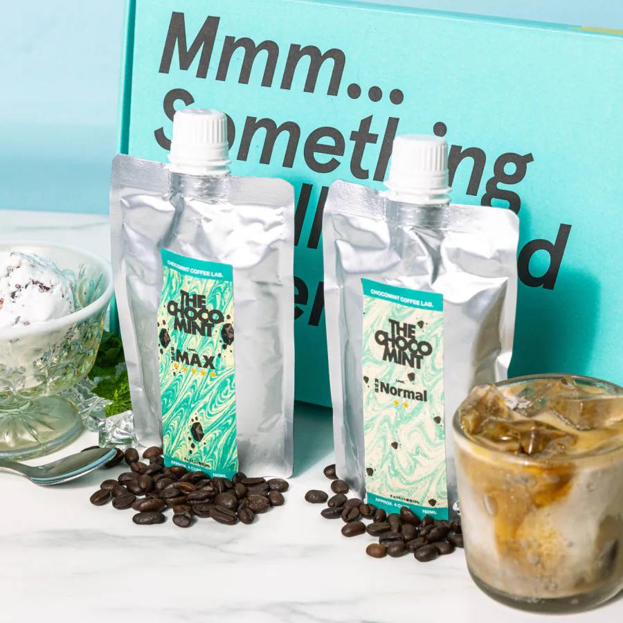 チョコミントラテベース 2本セット｜PostCoffee