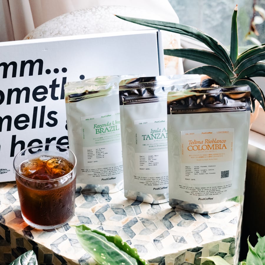 浅煎りコーヒーおすすめ3種セット | PostCoffee(ポストコーヒー)