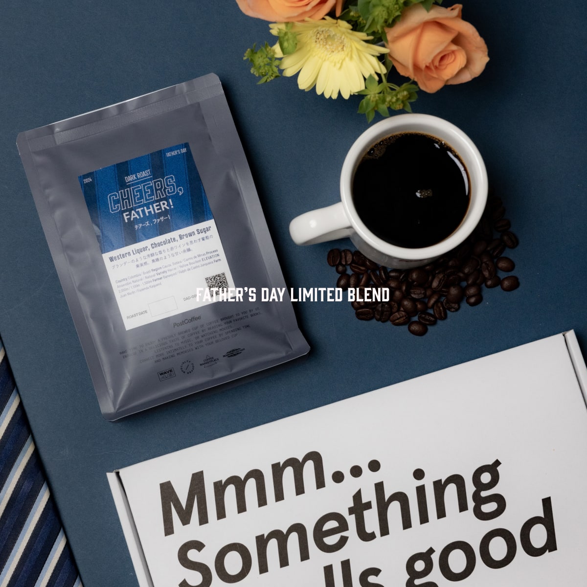 Special coffee for Father's Day, 'Cheers, father!'
